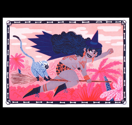 Eva Rust - Affiche "Sorcière"