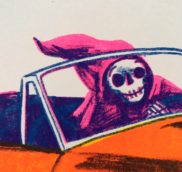 Eva Rust - Poster "Death Car" 