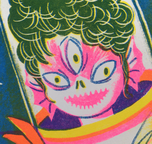 Eva Rust - Affiche "Dame de l'espace" 