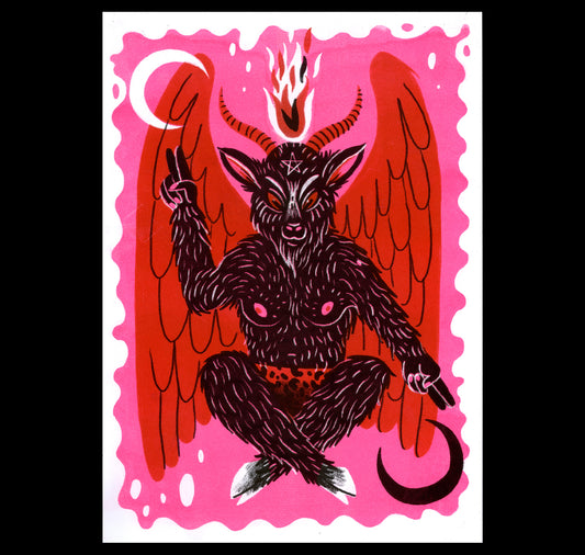 Eva Rust - Affiche "Baphomet"