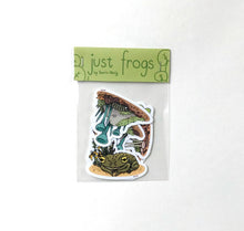 Laden Sie das Bild in den Galerie-Viewer, Yasmin König - Stickerset „Just Frogs&quot;
