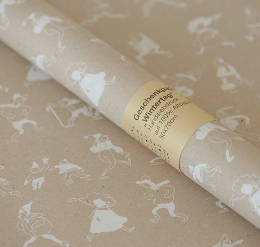 Poems without rhyme - "Winter's Day" wrapping paper