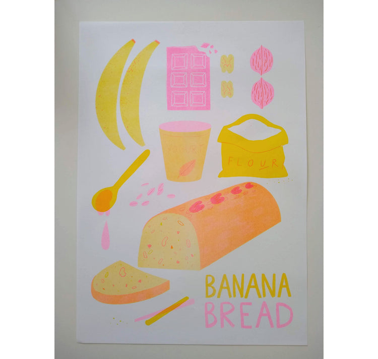 Giulia Martinelli - Affiche "Pain aux bananes"