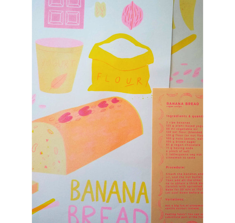 Giulia Martinelli - Affiche "Pain aux bananes"