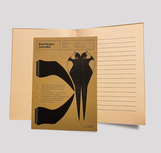 GINNY - Biglietto d'auguri "Rondine"