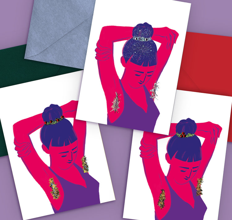 Becky M - Grusskarte "Let it grow! Let it grow! Let it grow!"