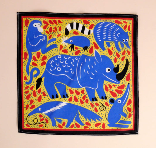 Hoi-Shop - Chiffon "Animaux au nez adorable"