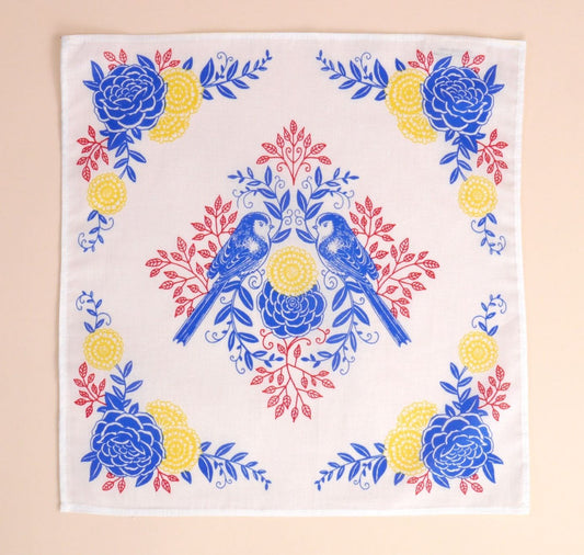 Hoi-Laden - Stofftüchlein "Vogelhochzeit"