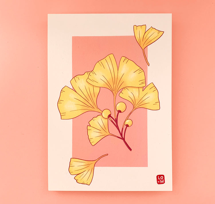 LOW - Affiche "Gingko" 