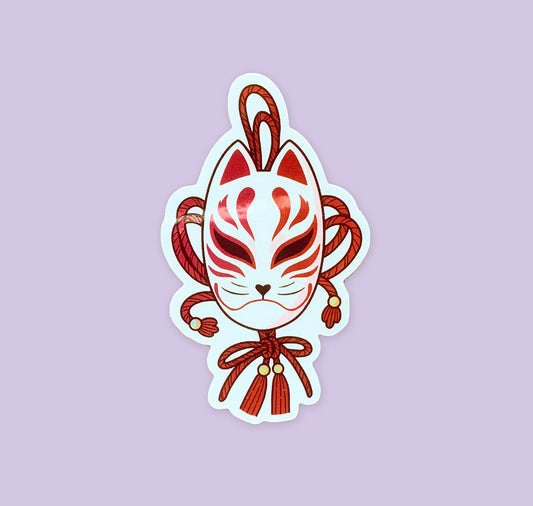 Laura LOW - Stickers "Kitsune mask"