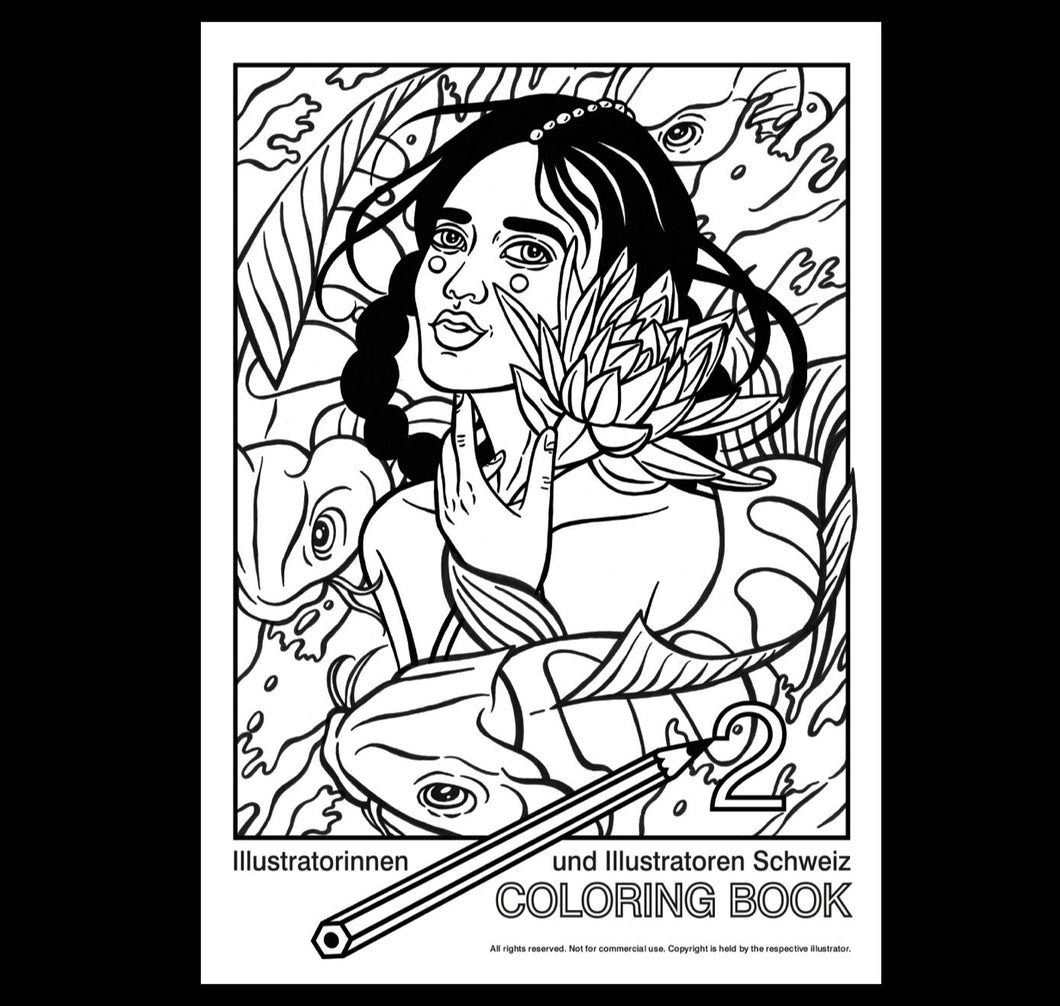 Illustrators Switzerland - Coloring Book 2 (Digital)