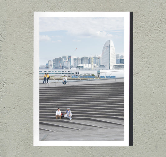 Jil Kugler - Plakat "Nihon Series - Osanbashi"