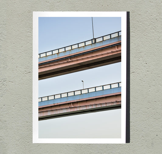 Jil Kugler - Plakat "Built Series - Sky over Kobe"