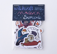 Laden Sie das Bild in den Galerie-Viewer, Kathrin Heierli - Sticker-Set &quot;Witchcraft, Magyck &amp; Sorcerie&quot;
