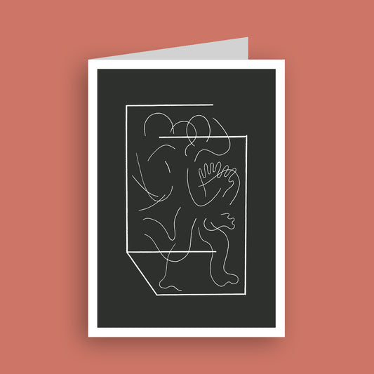 Malin Widén - Klappkarte "Lockdown Dance"