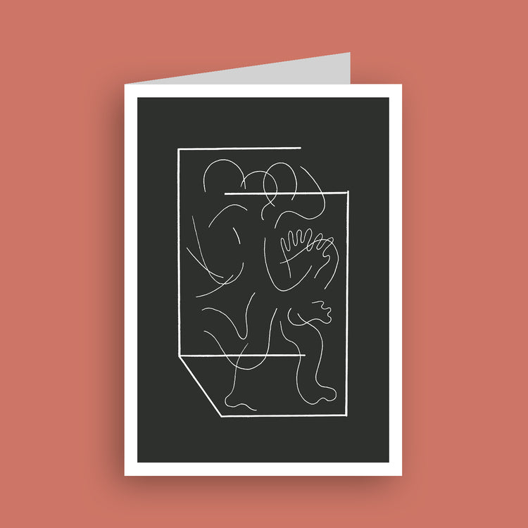 Malin Widén - Biglietto pieghevole "Lockdown Dance" 