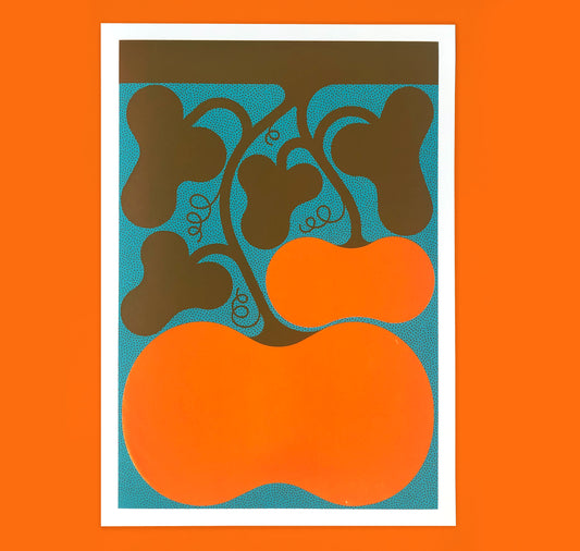 Joël Roth - Poster "Pumpkin" (green)