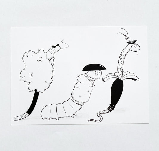 Leonie Rösler - Postkarte "High Fashion"