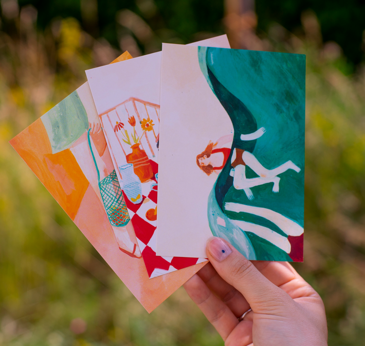 Magali Franov - Set de cartes postales Summer Days