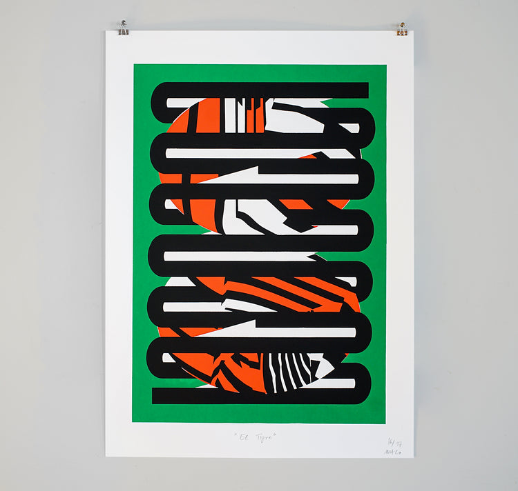 Manuel Trautmann - Plakat "El Tigre"