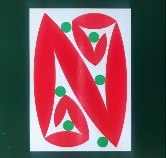 Marisa Zürcher - Poster "Spiral" (red)