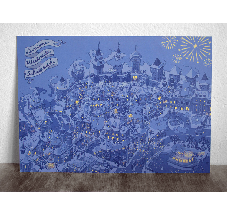 Micha Rindisbacher - Adventskalender "Luzerner Weihnachtsschatzsuche"