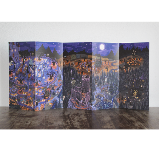 Micha Rindisbacher - Manifesto "Halloween Leporello"