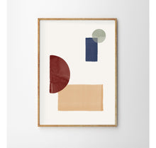 Charger l&#39;image dans la galerie, Nadine Rasumowsky - Fine Art Print &quot;Arrangement géométrique 3&quot;
