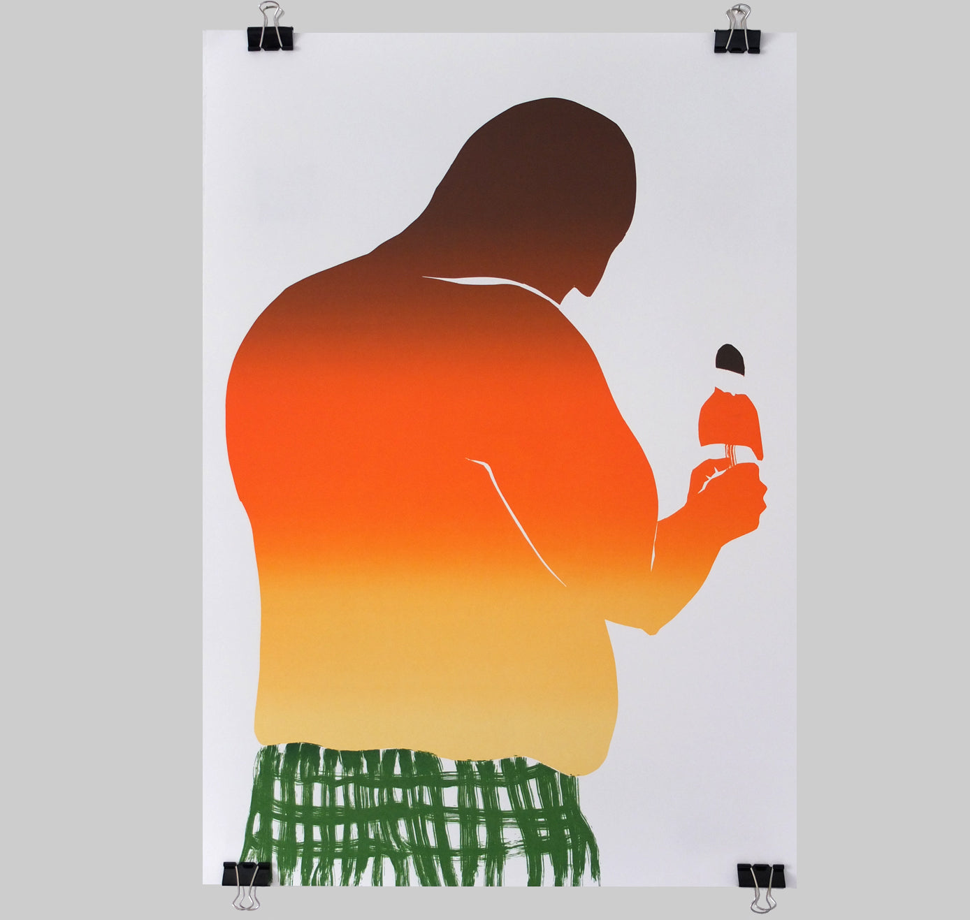 Fruzsina - affiche "prenez-le verre"