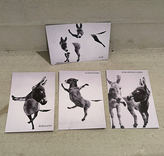 Concept art - 4 card set "PLIÉ"