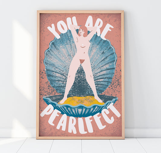 Becky M - Fine Art Print "Pearlfect"