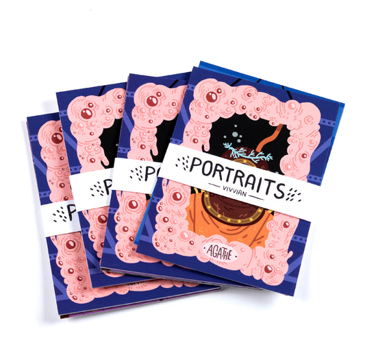 Vivivian - Set de cartes postales "Portraits" 