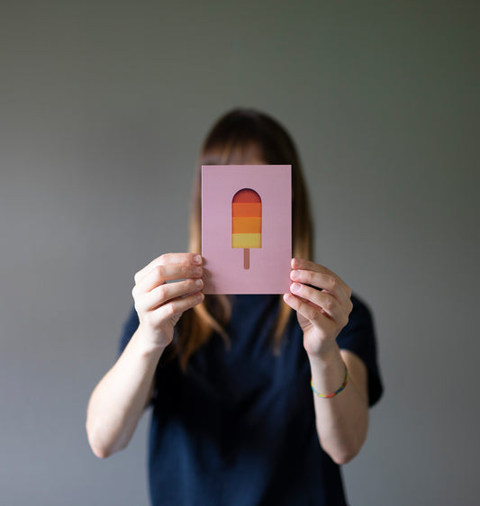 Milly Miljkovic - Cartolina "Gelato 2"