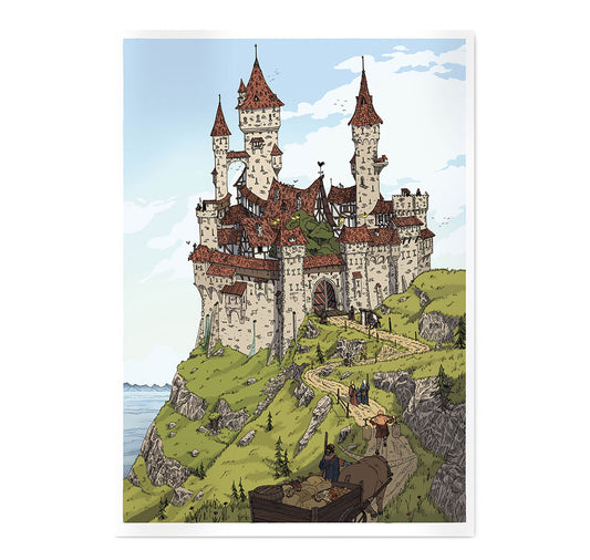 Hyperraumverlag - Poster "Castello di Krähenfels" 