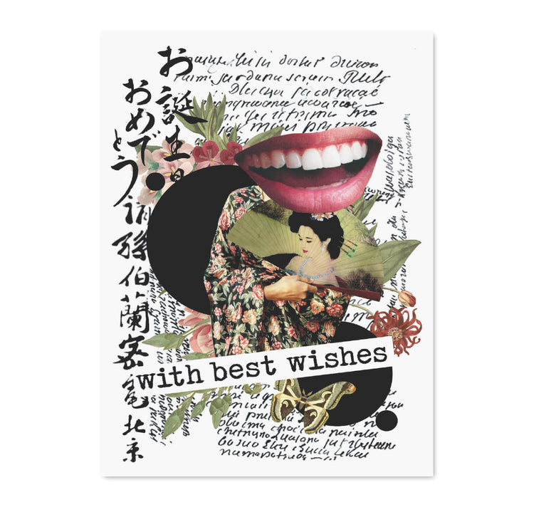 Clarissa Schwarz - 3er Postkarten Set "Collage"