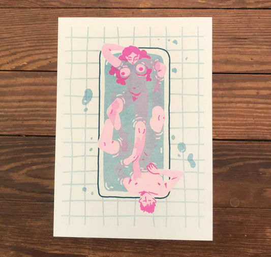 Sarah Rothenberger - Poster "Bathtub"