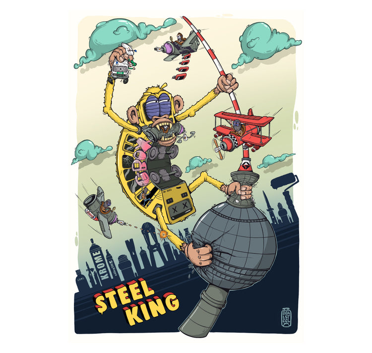 The Real Steel - Plakat "Steel King''
