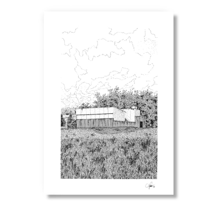 Timo Bauer - Fine Art Print - Observatoire, Schaffhouse
