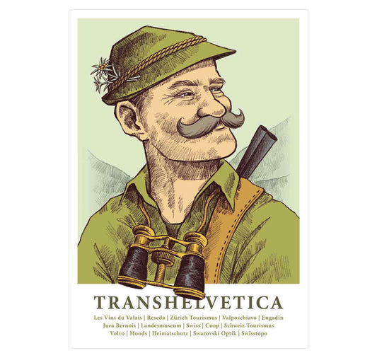 Transhelvetica - Poster "Hunters and Gatherers"