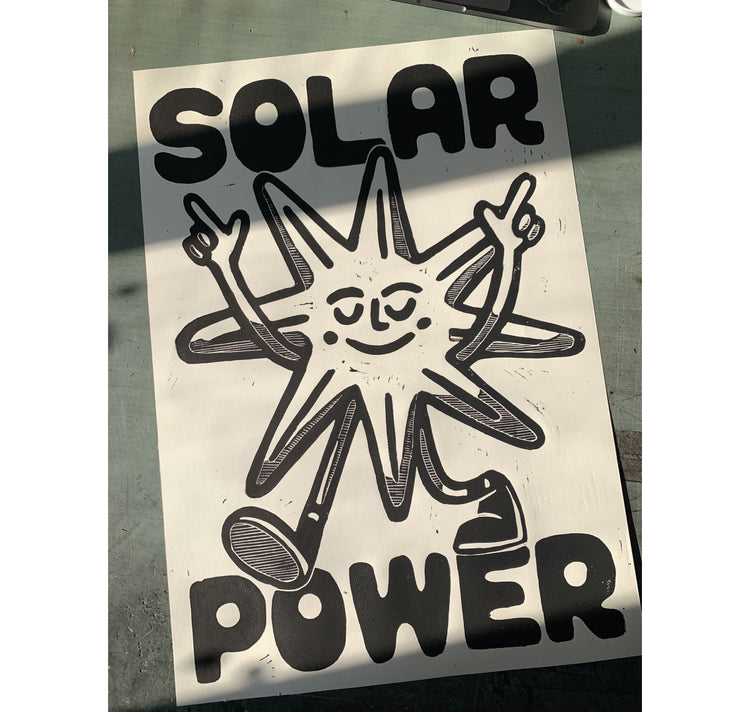 Talinolou - Affiche "ENERGIE SOLAIRE"