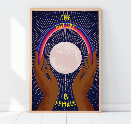 Becky M - Fine Art Print "The Future is Female"