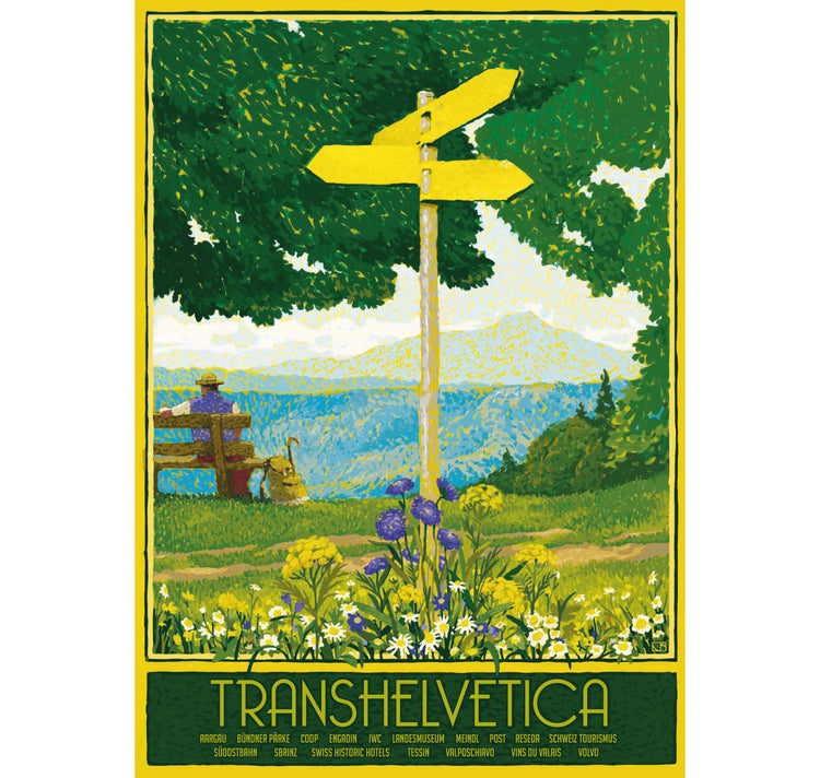 Transhelvetica - Plakat "Gelb"