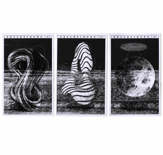 Trix Brechbühl - Postkarten Set "Erscheinung N°1-3"