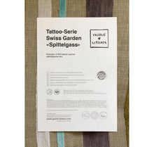 Charger l&#39;image dans la galerie, Valerie Lipscher - Série de tatouages ​​temporaires Jardin Suisse &quot;Spittelgass&quot;
