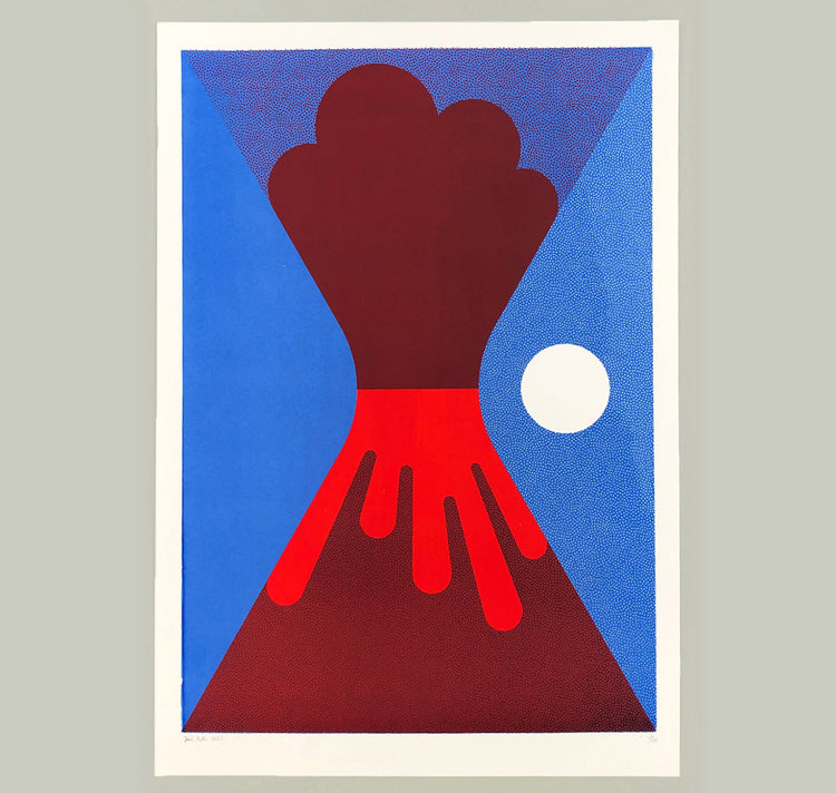 Joël Roth - Plakat "Stromboli"