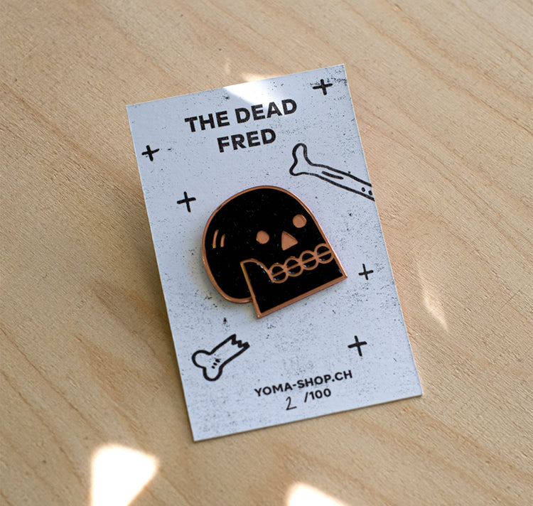 YOMA design factory - Pin's "The Dead Fred" 