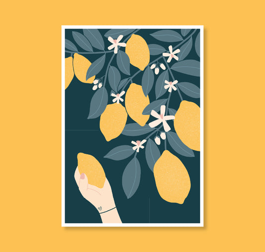 Carmen Saguer - Poster "Lemon"