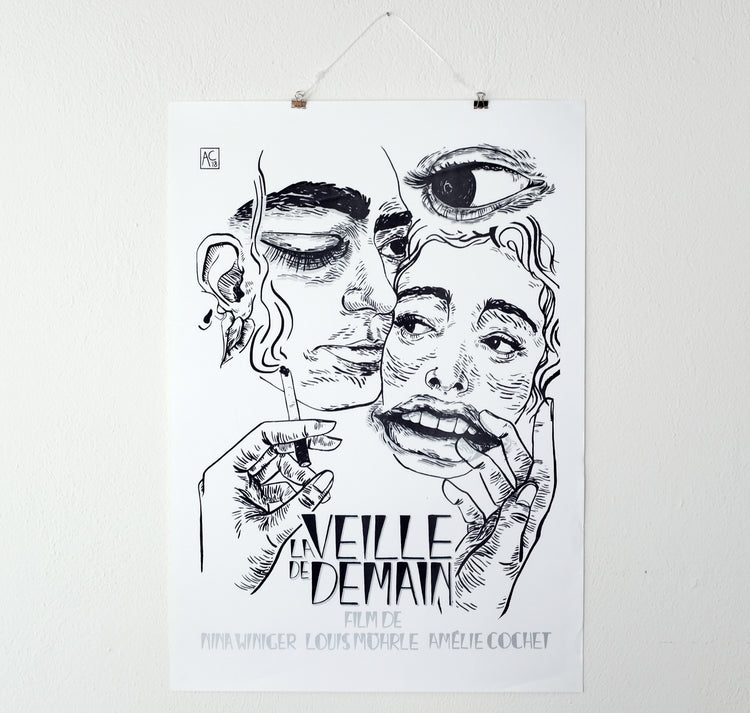 Amélie Cochet - Affiche "La Veille de Demain"