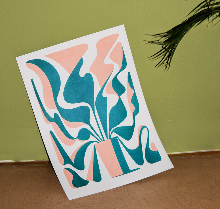 Armanda Asani - Affiche "Arbuste Miracle"