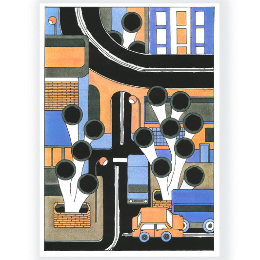 Marco Quadri - Poster "Paesaggio urbano I"